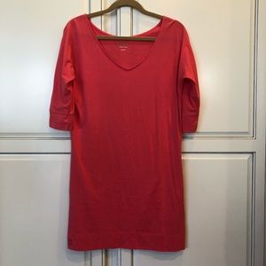 Lilly Pulitzer coral cotton dress